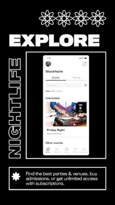 Keyflow Your key to nightlife android App screenshot 4